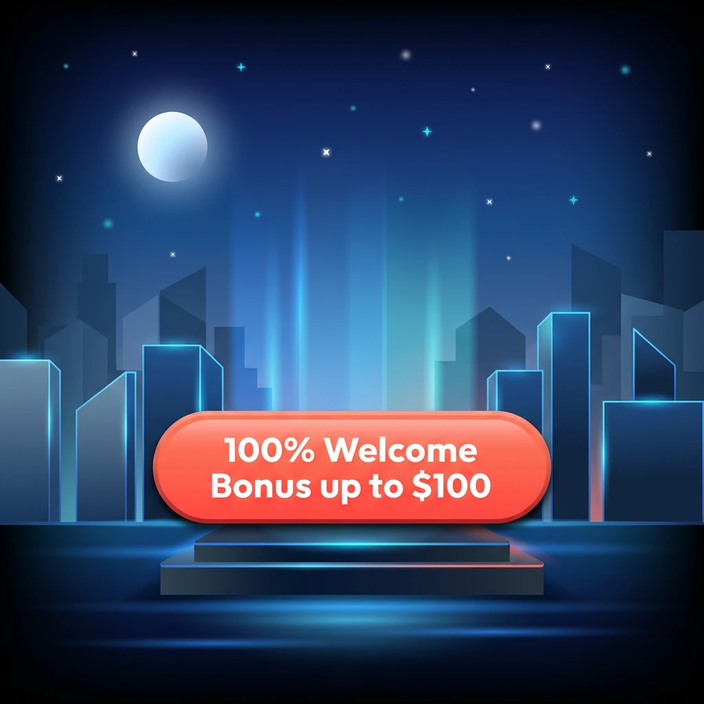 100% Welcome Bonus up to $100